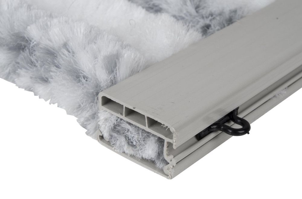 Arisol Chenille Gordijn 56x200 Grijs/Wit